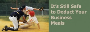 deduct business meals